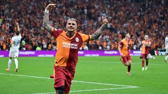 Mauro Icardi, Galatasaray tarihinin en skorer yabancı futbolcusu oldu