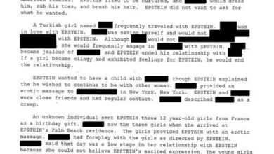 Kurbanların kimliklerinin ifşası üzerine binlerce Epstein belgesi kaldırıldı